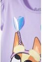 Camiseta De Bluey Lila Estampada En Frente Para Niña 2T A 6T 4T de BLUEY