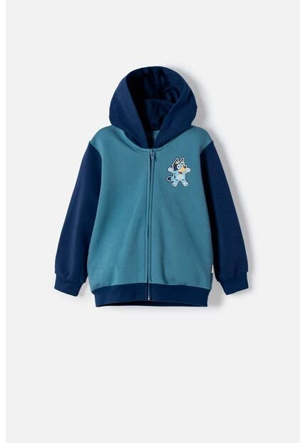 Buzo De Bluey Con Cierre Azul Para Niño 2T A 6T 2T