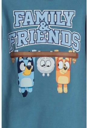 Buzo De Bluey Con Cierre Azul Para Niño 2T A 6T 2T