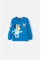 Buzo De Bluey Azul De Diseño Cerrado Para Niño 2T A 6T 5T de BLUEY