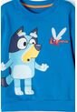 Buzo De Bluey Azul De Diseño Cerrado Para Niño 2T A 6T 5T de BLUEY