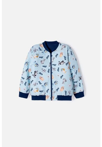 Chaqueta De Bluey Multicolor Con Cierre Delantero Para Niño 2T A 6T 3T