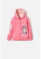 Buzo De Bluey Rosado De Diseño Abierto Para Niña 2T A 6T 3T de BLUEY
