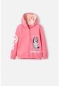 Buzo De Bluey Rosado De Diseño Abierto Para Niña 2T A 6T 4T de BLUEY
