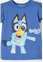 Pijama De Bluey Multicolor Manga Corta Para Niña 2T A 6T 4T de BLUEY