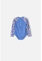 Vestido De Baño De Bluey Multicolor Manga Larga Para Niña 2T A 6T 4T de BLUEY