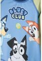 Conjunto De Baño De Bluey Azul Manga Larga Para Niño 2T A 6T 5T de BLUEY