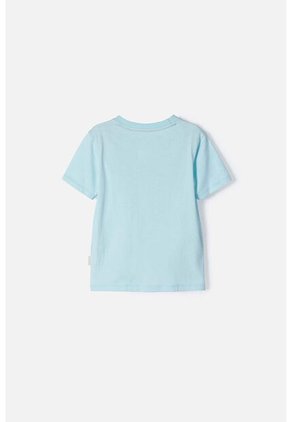 Camiseta De Bluey Azul Manga Corta Para Niño 2T A 6T 4T