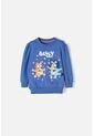 Buzo De Bluey Azul De Diseño Cerrado Para Niña 2T A 6T 2T de BLUEY