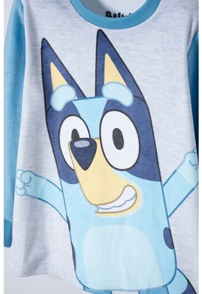 Pijama De Bluey Azul Tipo Fleece Para Niño 2T A 6T 3T