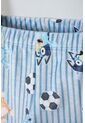 Pijama De Bluey Azul Tipo Fleece Para Niño 2T A 6T 3T de BLUEY