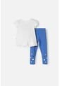 Conjunto De Bluey Marfil Y Azul De Leggins Para Niña 2T A 5T 5T de BLUEY