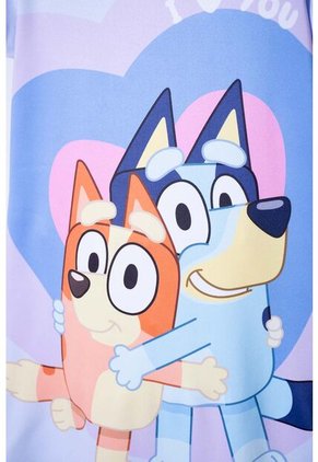 Pijama De Bluey Azul Tipo Batola Para Niña 2T A 6T 3T