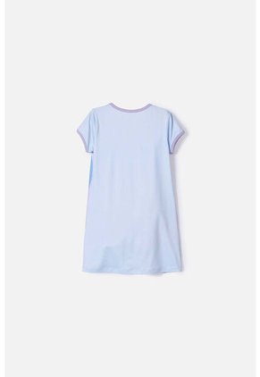 Pijama De Bluey Azul Tipo Batola Para Niña 2T A 6T 3T
