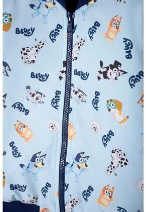 Chaqueta De Bluey Multicolor Con Cierre Delantero Para Niño 2T A 6T 3T