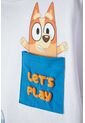 Camiseta De Bluey Blanca Manga Corta Para Niño 2T A 5T 2T de BLUEY