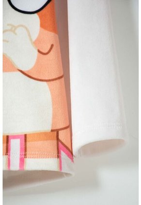 Pijama De Bluey Multicolor Tela Tipo Fleece Para Niña 2T A 6T 3T