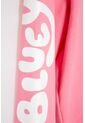 Buzo De Bluey Rosado De Diseño Abierto Para Niña 2T A 6T 5T de BLUEY