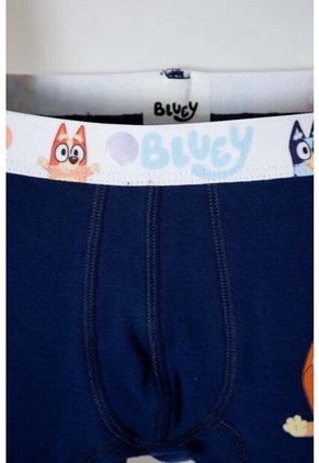 Pack X2 Boxer De Bluey Azul Y Blanco Para Niño 2T A 6T 4T