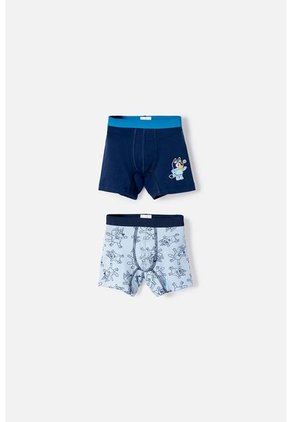 Pack X2 Boxer De Bluey Azul Para Niño 2T A 6T 3T