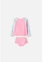 Conjunto De Baño De Bluey Manga Larga Multicolor Para Niña 2T A 6T 2T de BLUEY