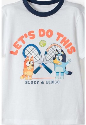 Pijama De Bluey Multicolor De Pantalón Largo Para Niño 2T A 6T 4T