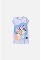 Pijama De Bluey Azul Tipo Batola Para Niña 2T A 6T 4T de BLUEY