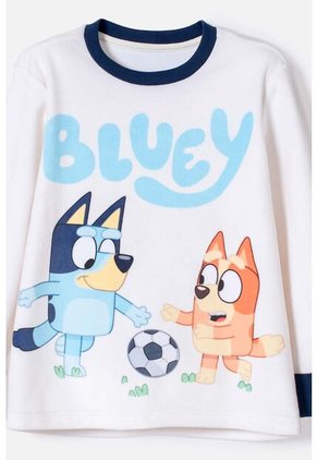 Pijama De Bluey Multicolor De Pantalón Largo Para Niño 2T A 6T 4T