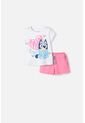 Conjunto De Bluey Multicolor De Short Para Niña 2T A 6T 2T de BLUEY