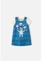 Vestido De Bluey Multicolor Corto Para Niña 2T A 6T 5T de BLUEY