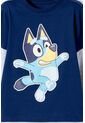 Camiseta De Bluey Azul Manga Larga Para Niño 2T A 6T 5T de BLUEY
