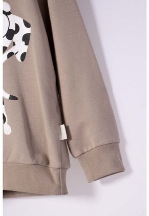 Buzo De Bluey Taupe Con Capucha Para Niño 2T A 6T 3T