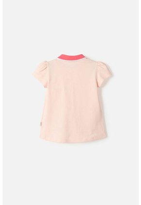Camiseta De Bluey Rosa Tipo Polo Para Niña 2T A 6T 3T