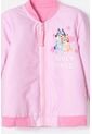 Chaqueta De Bluey Rosada Con Cierre Ajustable En Frente Para Niña 2T A 6T 3T de BLUEY