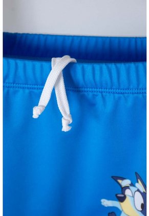 Conjunto De Baño De Bluey Azul Y Naranja Manga Larga Para Niño 2T A 6T 3T