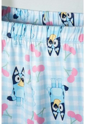 Pijama De Bluey Multicolor De Pantalón Largo Para Niña 2T A 6T 3T