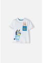 Camiseta De Bluey Blanca Manga Corta Para Niño 2T A 5T 4T de BLUEY