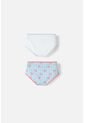 Pack X2 Panties De Bluey Blanco Para Niña 2T A 6T 2T de BLUEY