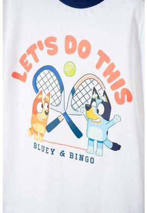 Pijama De Bluey Multicolor De Pantalón Largo Para Niño 2T A 6T 3T