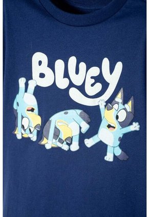 Pijama De Bluey Multicolor De Pantalón Largo Para Niño 2T A 6T 4T