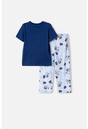 Pijama De Bluey Multicolor De Pantalón Largo Para Niño 2T A 6T 4T