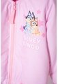 Chaqueta De Bluey Rosada Con Cierre Ajustable En Frente Para Niña 2T A 6T 2T de BLUEY