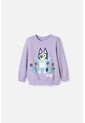 Buzo De Bluey Lila De Diseño Cerrado Para Niña 2T A 6T 3T de BLUEY