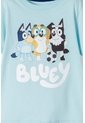Camiseta De Bluey Azul Manga Corta Para Niño 2T A 6T 2T de BLUEY