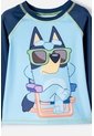 Conjunto Baño De Bluey Multicolor De Camiseta Manga Larga Para Niño 2T A 6T 4T de BLUEY