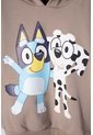 Buzo De Bluey Taupe Con Capucha Para Niño 2T A 6T 3T de BLUEY