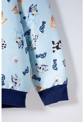 Chaqueta De Bluey Multicolor Con Cierre Delantero Para Niño 2T A 6T 5T