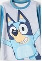 Pijama De Bluey Azul Tipo Fleece Para Niño 2T A 6T 4T de BLUEY