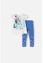 Conjunto De Bluey Marfil Y Azul De Leggins Para Niña 2T A 5T 2T de BLUEY