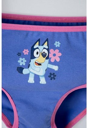 Pack X2 Panties De Bluey Blanco Y Azul Niña 2T A 6T 2T